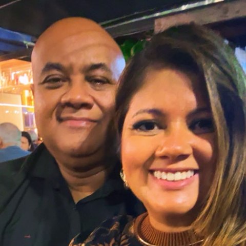 Júlio César e Roberta Neves